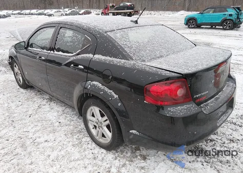 2013 Dodge Avenger Sxt from USA, damaged, VIN 1C3CDZCGXDN708946